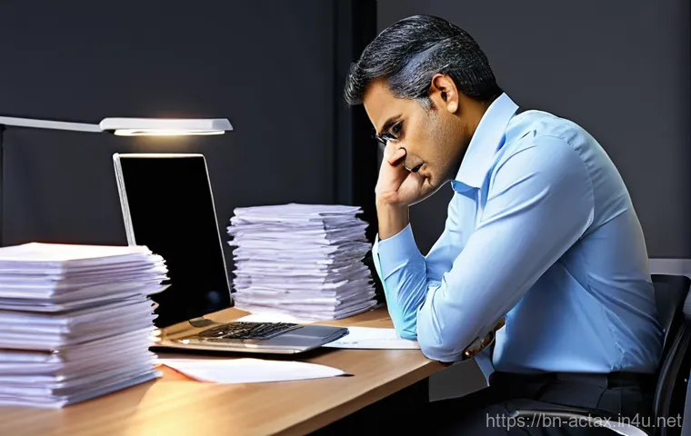 전산세무회계와 세금 계산서 발행 - **Evolution of Business Efficiency: Manual vs. Digital Invoicing**
    A split image or a diptych. O...