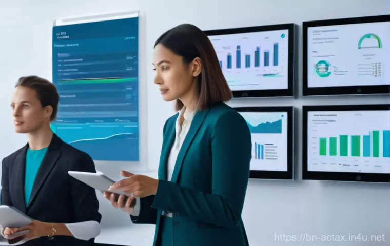 전산세무회계 직무별 필요 역량 - **Prompt 2: Cybersecurity and Cloud Accounting in Action**
"A focused, eye-level shot of a male ... 전산세무회계 직무별 필요 역량 - **Prompt 2: Cybersecurity and Cloud Accounting in Action**
"A focused, eye-level shot of a male ...