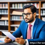 전산세무회계 시험 후 진로 탐색 - A professional Bengali financial advisor in a modern office setting, wearing formal business attire ...